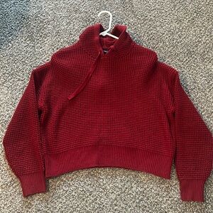 Forever 21 chunky knit hooded sweater